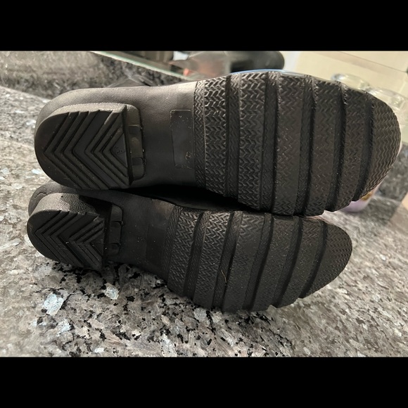 Hunter Original black Tall'Rain Boot classic finish rubber boot size 7 - Picture 4 of 4